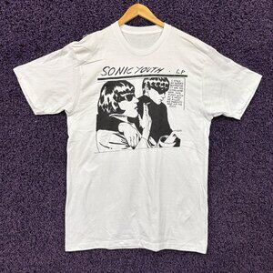 Sonic Youth Goo Album Cover Art Hardcore Punk Band T-Shirt L